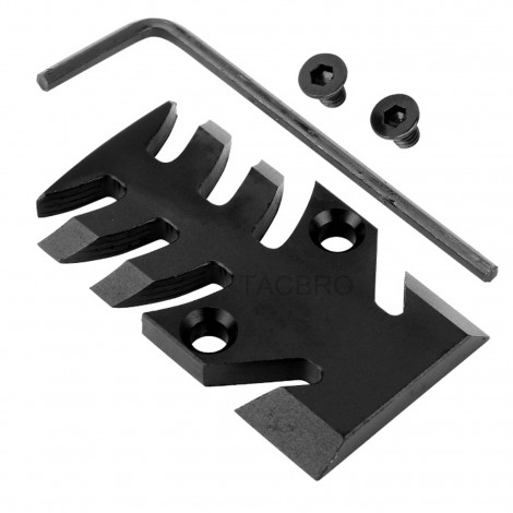GCP-103# Black Anodized Aluminum Trijicon RMR Cover Plate for Glock 17 19 26 Cut Slides