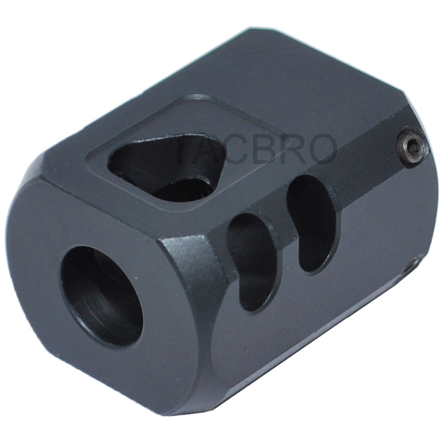 Muzzle Brake Glock /& Other 9mm compensator 1//2x28 .