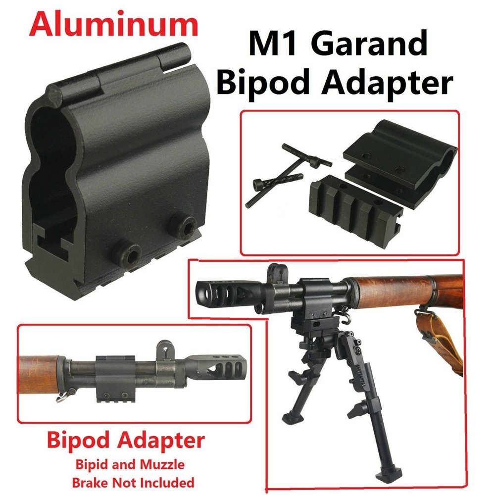 M1 Garand M1 Garand All Aluminum Heavy Duty Bipod Adapter,Picatinny Weaver Mount 