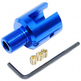 Blue Anodized Aluminum Ruger 1022 Adapter 1/2"x28 Thread Pitch
