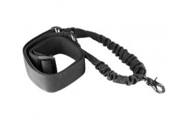 BLACK ONE POINT BUNGEE RIFLE SLING