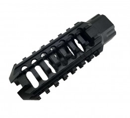 1/2x28 TPI Black Aluminum Skeleton Muzzle Brake Compensator for Ruger 10/22 .22