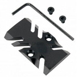 GCP-105# Black Anodized Aluminum Trijicon RMR Cover Plate for Glock 17 19 26 Cut Slides