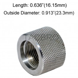 .308 Stainless Steel Thread Protector, 5/8x24 Pitch, .936 OD