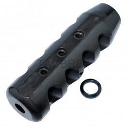 .223 Heavy Duty 4.8" Over Sized Muzzle Brake 1/2"x28 Thread Pitch for 223/5.56