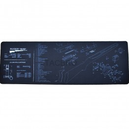 Ruger 1022 Long Gun Cleaning Bench Mat with Rifle Parts List Non-Slip 12" x 36"