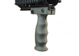 Vertical Grip, Polymer, Finger Groove, Picatinny OD Green