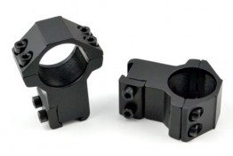 1" Dia. High Profile Scope Rings For Dovetail System