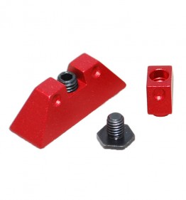 Red Anodized Aluminum Front & Rear Sight For G43 G43X G42 Color Variation