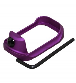 Purple Anodized Aluminum Magwell For PF940C PF940V2 - Mag Well
