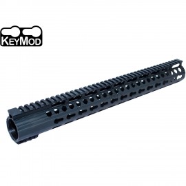 Super Slim 16.5" Low Profile Free Float KeyMod Handguard Full Top Rail 308 .308